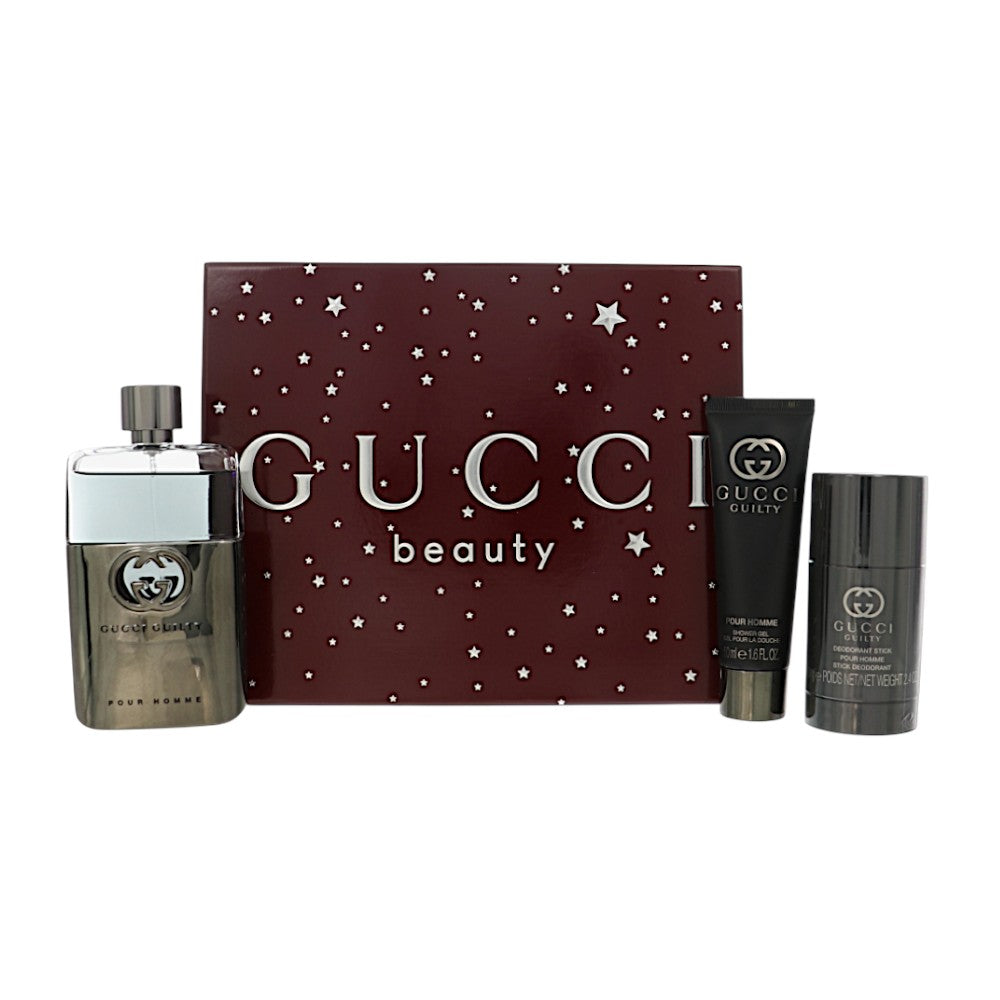 Guilty by Gucci 3 oz Eau De Toilette Spray for Men - Perfumes4All