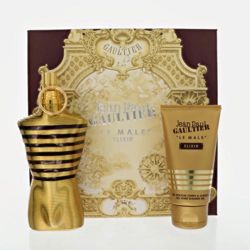 Le Male Elixir Cologne By Jean Paul Gaultier 4.2 Oz Eau De Parfum Spray For Men In Gift Set