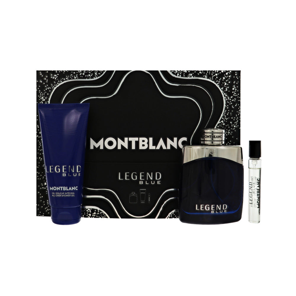 Legend Blue by Montblanc 3.3 oz Eau De Parfum Spray for Men - Perfumes4All