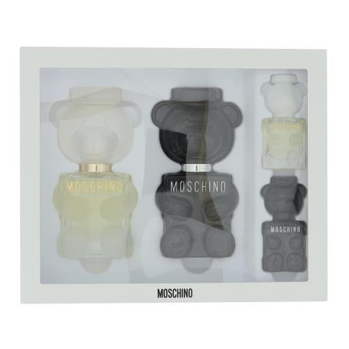 Moschino Toy Coffret Cologne By Moschino 4 Piece Gift Set - 1.0 Oz Toy 2 Eau De Parfum Spray For Men In Gift Set
