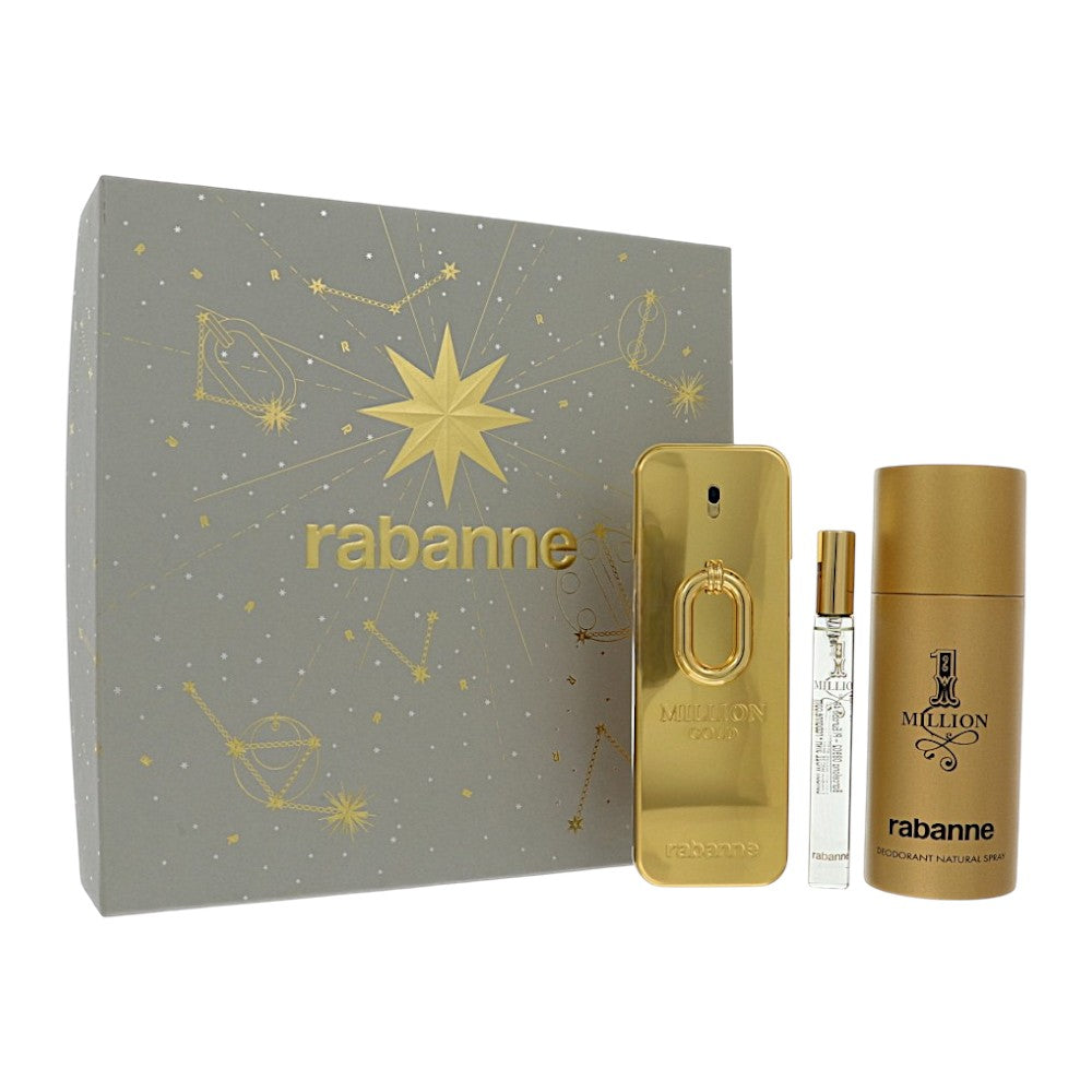 1 Million Gold by Paco Rabanne 3.4 oz Eau De Parfum Spray for Men - Perfumes4All
