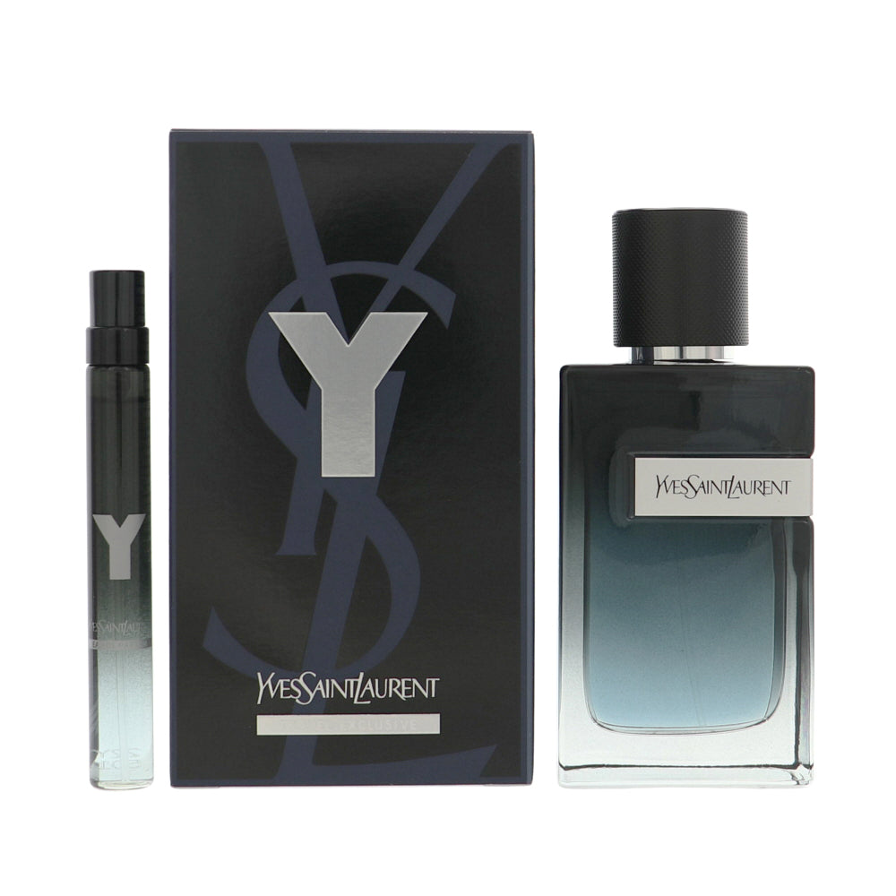 Y Cologne By Yves Saint Laurent 3.3 Oz Eau De Parfum Spray For Men In Gift Set