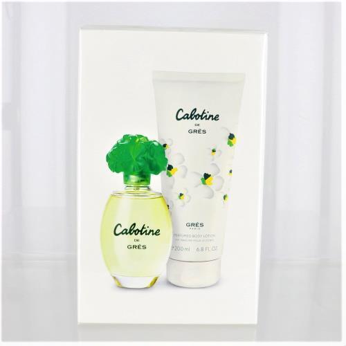 Cabotine Perfume By Parfums Gres 2 Piece Gift Set - 3.4 Oz Eau De Toilette Spray For Women In Gift Set