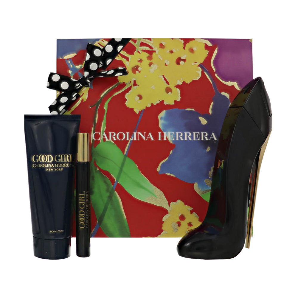 Good Girl 3 Pc Gift Set by Carolina Herrera Spray for Women - Perfumes4All