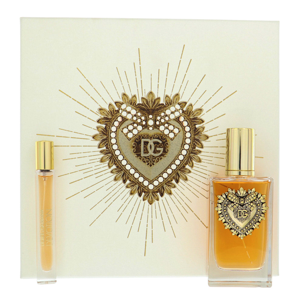 Devotion Perfume By Dolce & Gabbana 3.3 Oz Eau De Parfum Spray For Women In Gift Set