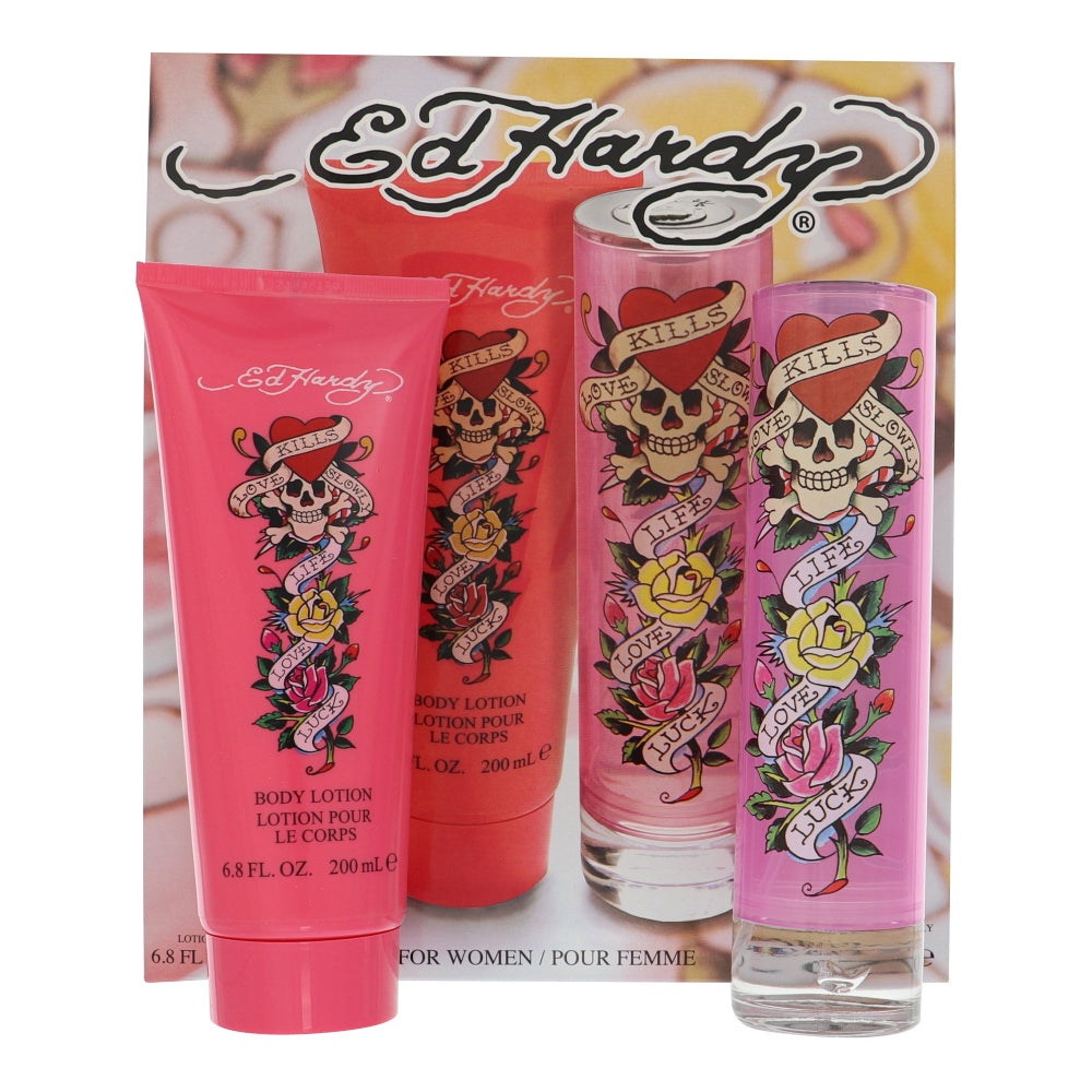 Ed Hardy by Christian Audigier 3.4 oz Eau De Parfum Spray for Women - Perfumes4All
