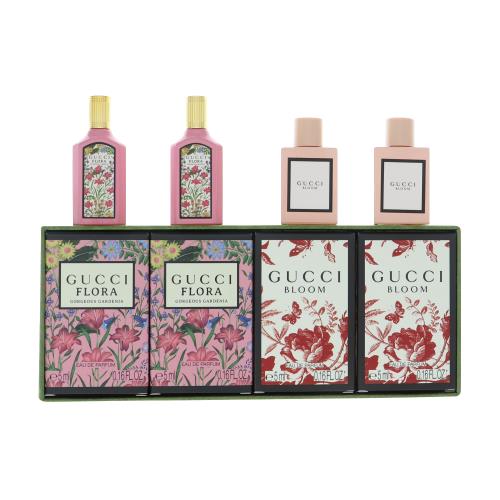 Gucci Perfume By Gucci 4 Piece Gift Set - 0.16 Oz Bloom Eau De Parfum Splash For Women In Gift Set