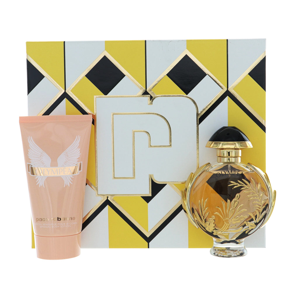 Paco Rabanne Olympea Solar Perfume By Paco Rabanne 2 Piece Gift Set - 1.7 Oz Eau De Parfum Intense Spray For Women In Gift Set
