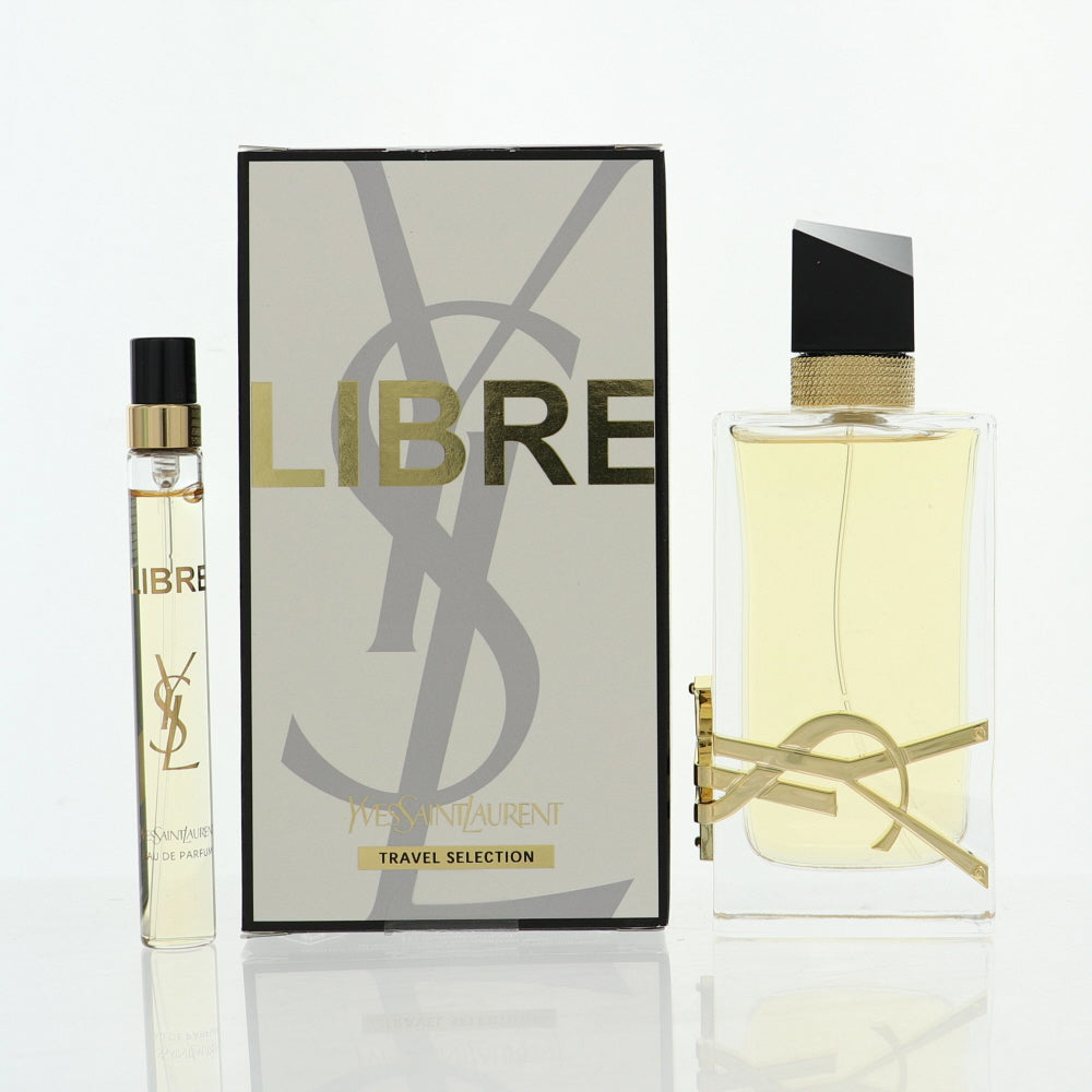 Libre Perfume By Yves Saint Laurent 3 Oz Eau De Parfum Spray For Women In Gift Set