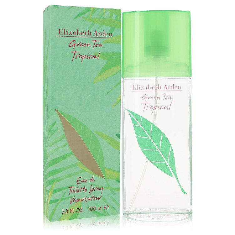 Green Tea Tropical Perfume by Elizabeth Arden Eau De Toilette Spray 3.3 oz for Women - Authentic Fragrance - Discount Women Perfume or Cologne Fragrance