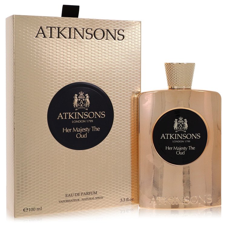 Her Majesty The Oud Perfume by Atkinsons Eau De Parfum Spray 3.3 oz for Women - Authentic Fragrance - Discount Women Perfume or Cologne Fragrance
