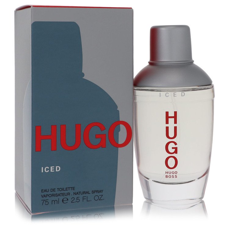 Hugo Iced By by Hugo Boss 2.5 oz oz Eau De Toilette Spray for Men - Perfumes4All