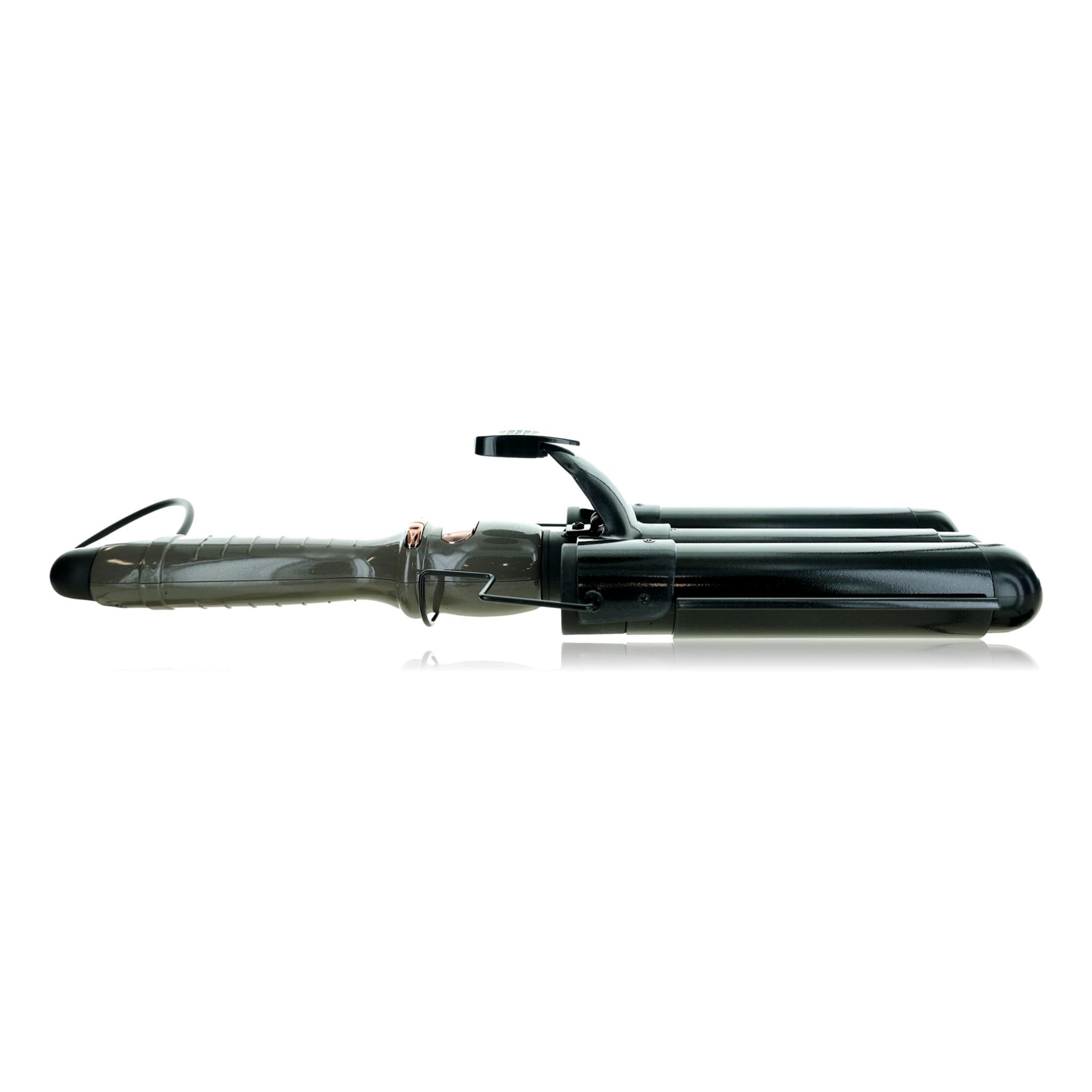 Triple Barrel Clip Curling System by Almost Famous Fragrance for Unisex