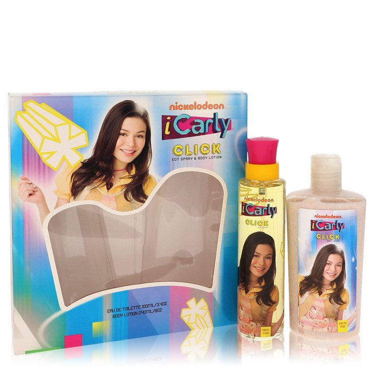 iCarly Click Perfume by Marmol & Son Gift Set -- 3.4 oz Eau De Toilette Spray + 8 oz Body Lotion for Women - Authentic Fragrance - Discount Women Perfume or Cologne Fragrance