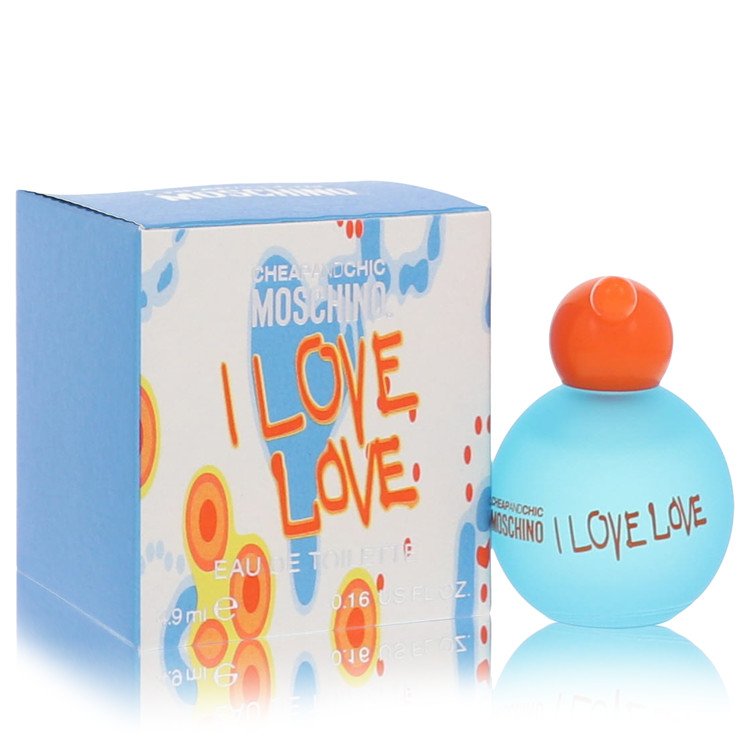 I Love Love Perfume by Moschino Mini EDT .17 oz for Women - Authentic Fragrance - Discount Women Perfume or Cologne Fragrance
