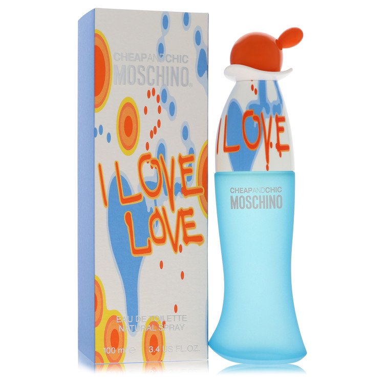 I Love Love by Moschino 3.4 oz Eau De Toilette Spray for Women - Perfumes4All