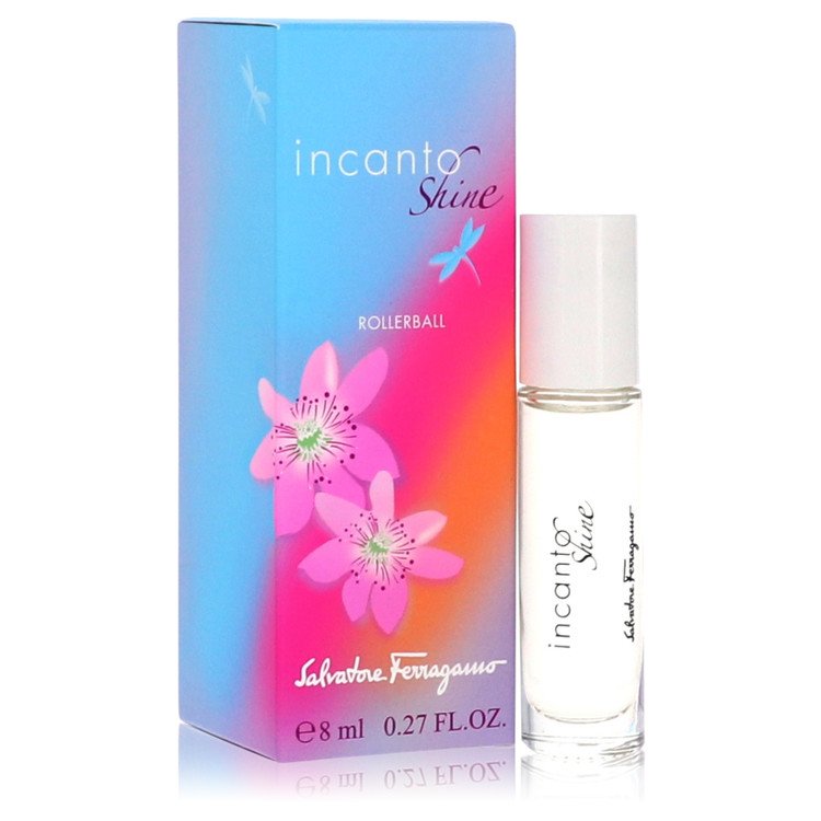 Incanto Shine Perfume by Salvatore Ferragamo EDT Rollerball .27 oz for Women - Authentic Fragrance - Discount Women Perfume or Cologne Fragrance