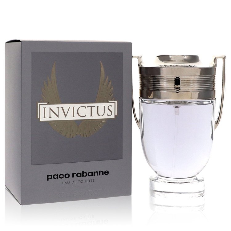 Invictus Cologne by Paco Rabanne Eau De Toilette Spray 3.4 oz for Men - Authentic Fragrance - Discount Men Perfume or Cologne Fragrance