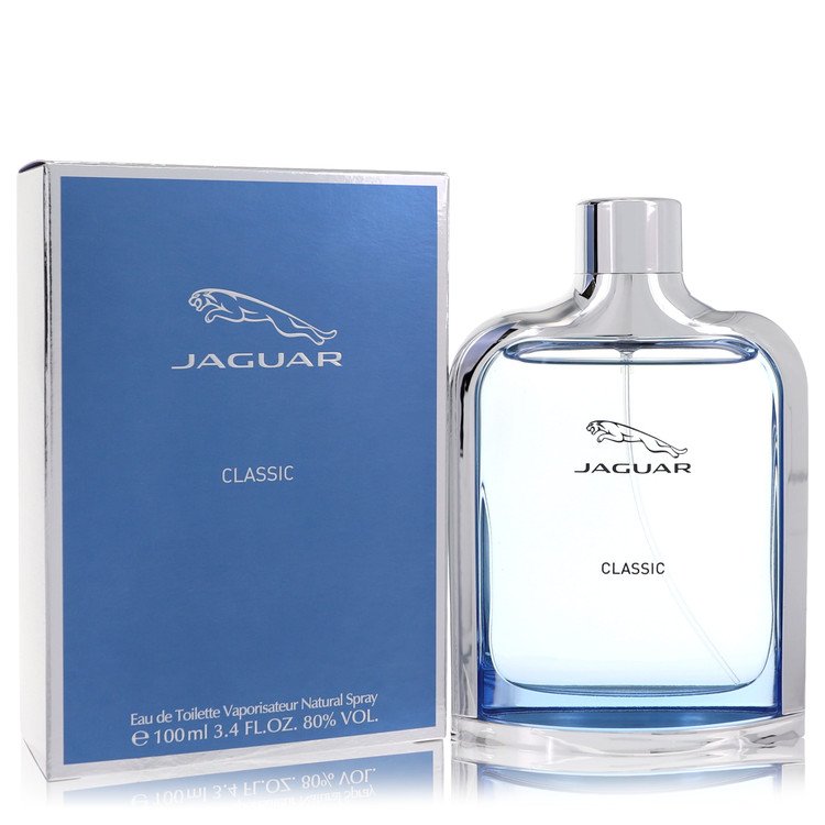 Jaguar Classic Cologne by Jaguar Eau De Toilette Spray 3.4 oz for Men - Authentic Fragrance - Discount Men Perfume or Cologne Fragrance