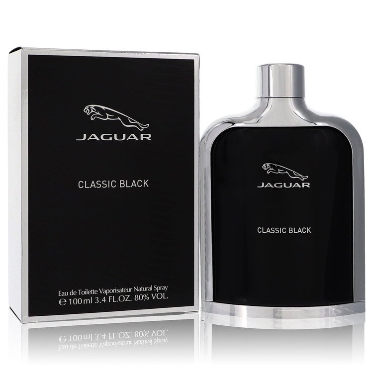 Jaguar Black 3.4 Oz  Spray For Men Cologne