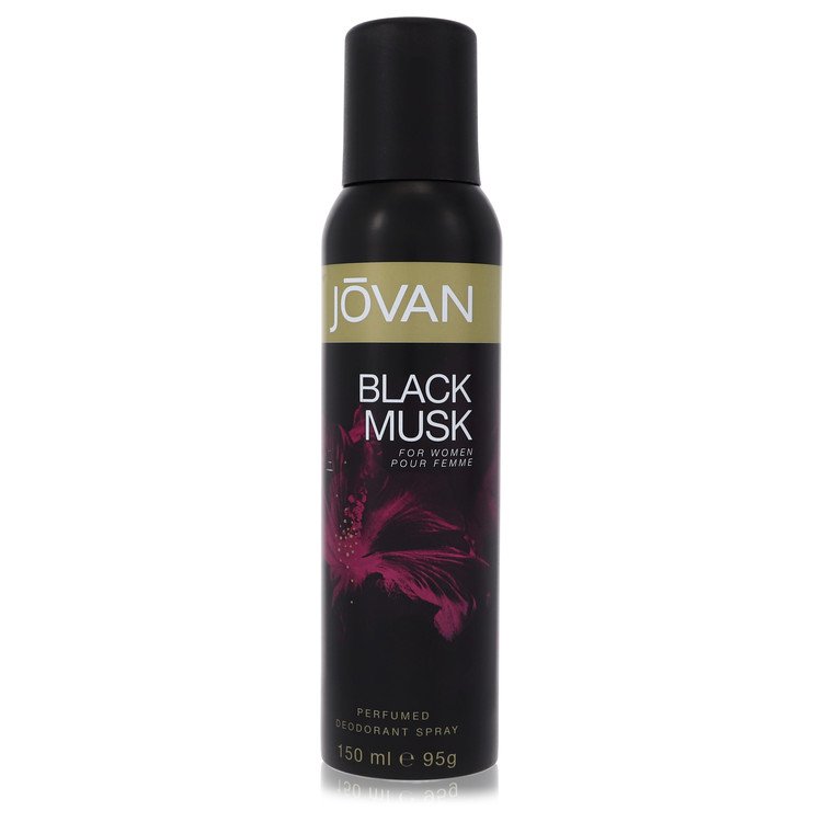 Black Musk By by Jovan 5 oz oz Deodorant Spray 5 Oz Spray for Women - Perfumes4All
