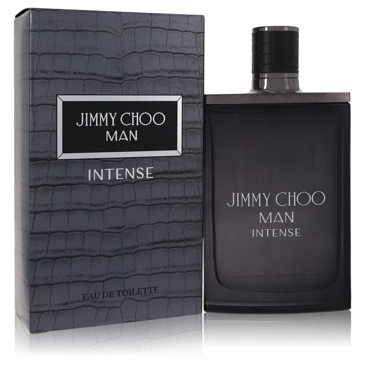 Jimmy Choo Man Intense Cologne by Jimmy Choo Eau De Toilette Spray 3.3 oz for Men - Authentic Fragrance - Discount Men Perfume or Cologne Fragrance
