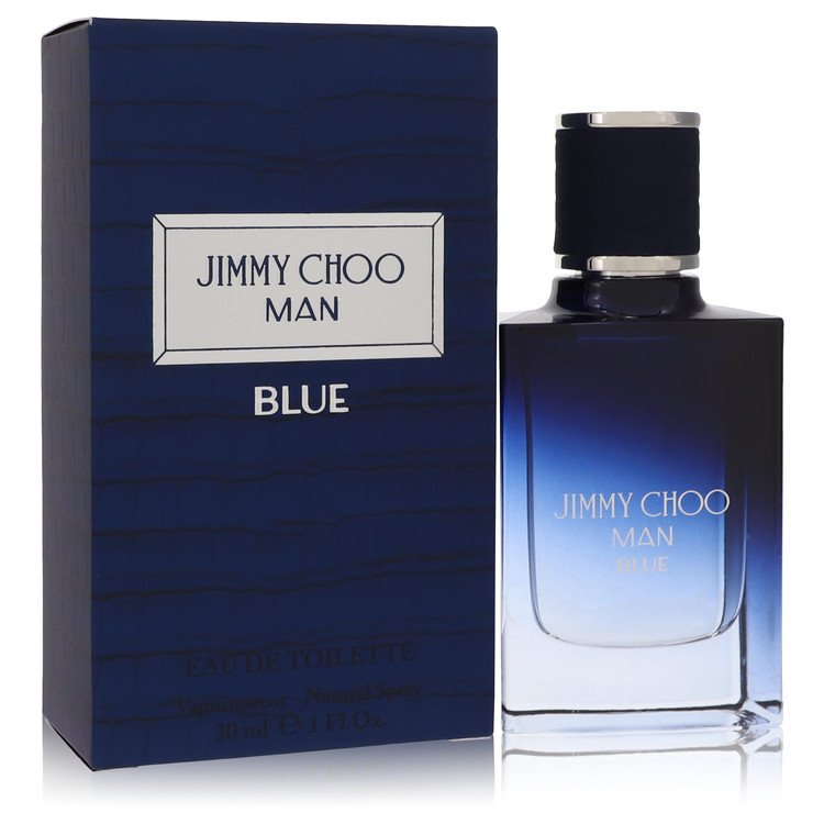 Jimmy Choo Man Blue Cologne by Jimmy Choo Eau De Toilette Spray 1 oz for Men - Authentic Fragrance - Discount Men Perfume or Cologne Fragrance