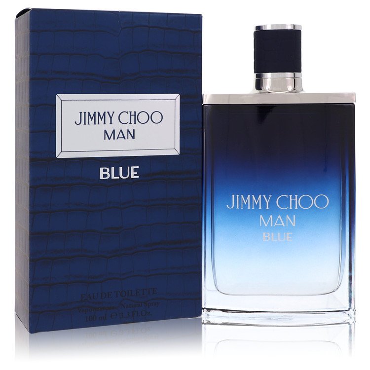 Jimmy Choo Man Blue Cologne by Jimmy Choo Eau De Toilette Spray 3.3 oz for Men - Authentic Fragrance - Discount Men Perfume or Cologne Fragrance