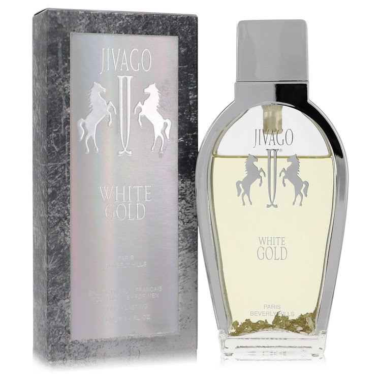 Jivago White Gold Cologne by Ilana Jivago Eau De Parfum Spray 3.4 oz for Men - Authentic Fragrance - Discount Men Perfume or Cologne Fragrance
