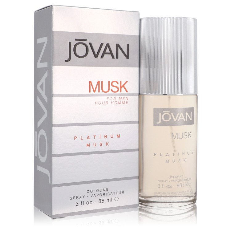 Jovan Platinum Musk Cologne by Jovan Cologne Spray 3 oz for Men - Authentic Fragrance - Discount Men Perfume or Cologne Fragrance