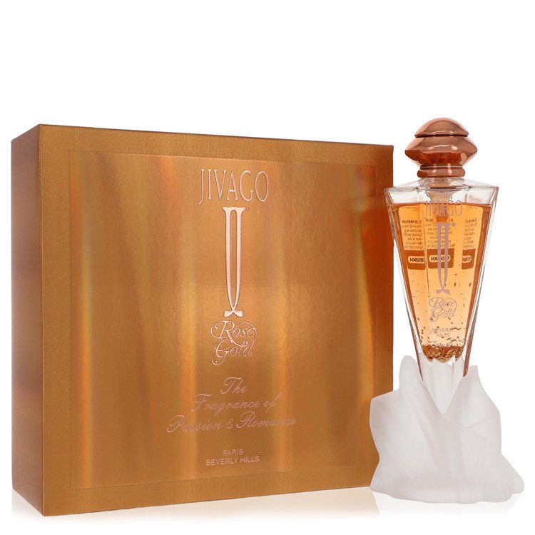 Jivago Rose Gold Perfume by Ilana Jivago Eau De Parfum Spray 2.5 oz for Women - Authentic Fragrance - Discount Women Perfume or Cologne Fragrance