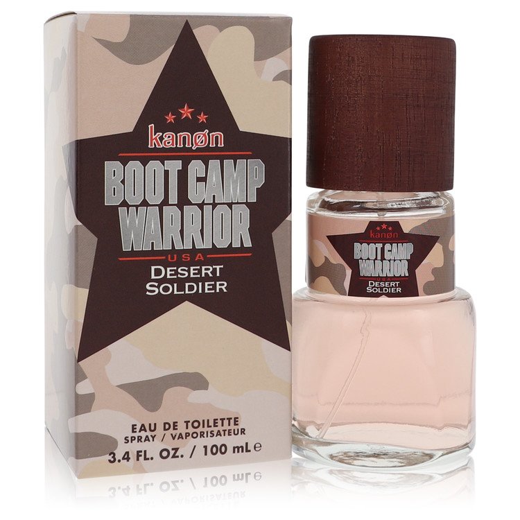 Kanon Boot Camp Warrior Desert Soldier Cologne by Kanon Eau De Toilette Spray 3.4 oz for Men - Authentic Fragrance - Discount Men Perfume or Cologne Fragrance