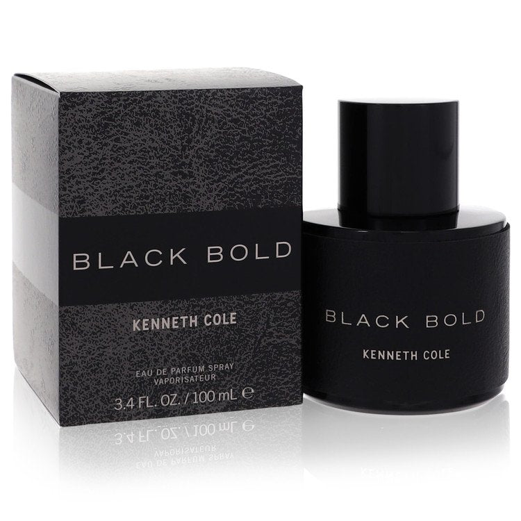Kenneth Cole Black Bold Cologne by Kenneth Cole Eau De Parfum Spray 3.4 oz for Men - Authentic Fragrance - Discount Men Perfume or Cologne Fragrance