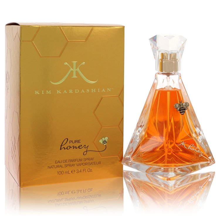 Kim Kardashian Pure Honey Perfume by Kim Kardashian Eau De Parfum Spray 3.4 oz for Women - Authentic Fragrance - Discount Women Perfume or Cologne Fragrance