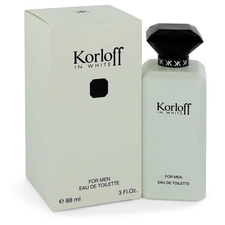 In White By by Korloff 3 oz oz Eau De Toilette Spray for Men - Perfumes4All