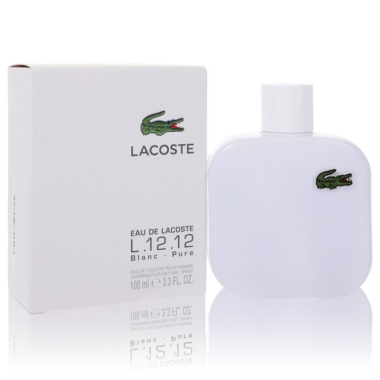 Lacoste Eau De Lacoste Blanc L.12.12 Oz 3.4 Oz  Spray White For Women Perfume
