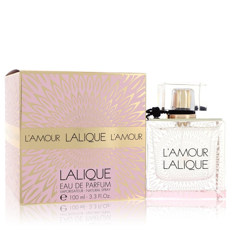 Lalique L'amour Perfume by Lalique Eau De Parfum Spray 3.3 oz for Women - Authentic Fragrance - Discount Women Perfume or Cologne Fragrance