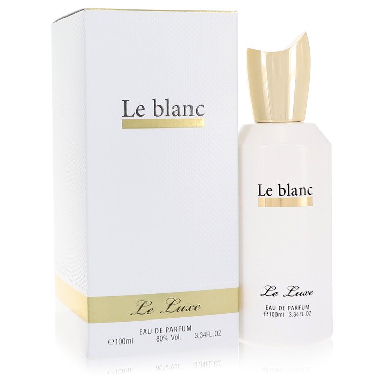 Le Luxe Le blanc Perfume by Le Luxe Eau De Parfum Spray 3.4 oz for Women - Authentic Fragrance - Discount Women Perfume or Cologne Fragrance