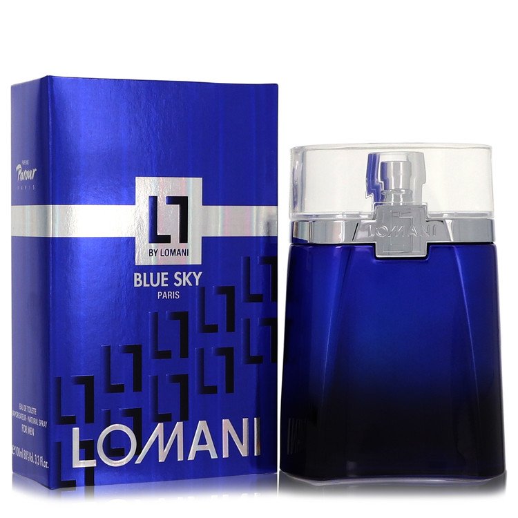 Lomani Blue Sky Cologne by Lomani Eau De Toilette Spray 3.4 oz for Men - Authentic Fragrance - Discount Men Perfume or Cologne Fragrance