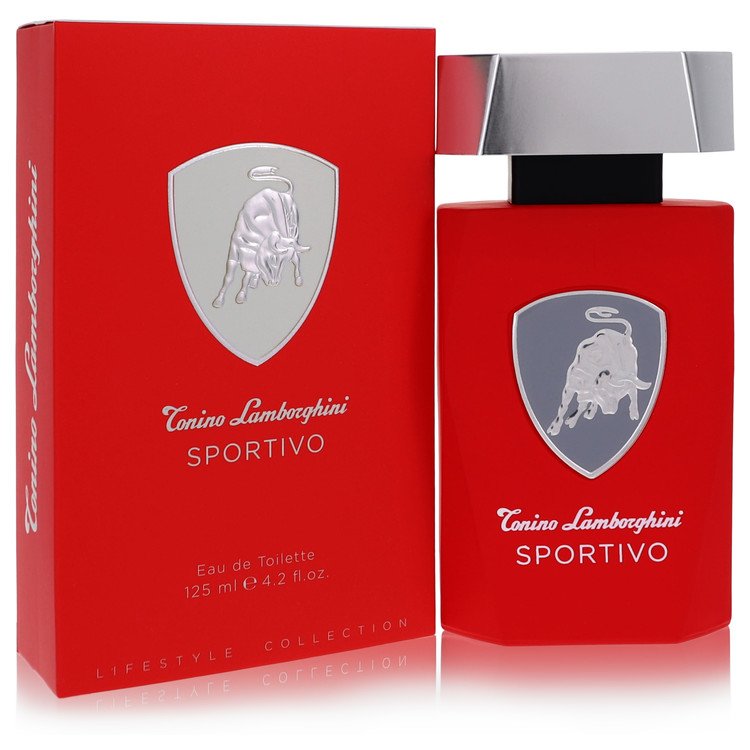 Lamborghini Sportivo Cologne by Tonino Lamborghini Eau De Toilette Spray 4.2 oz for Men - Authentic Fragrance - Discount Men Perfume or Cologne Fragrance