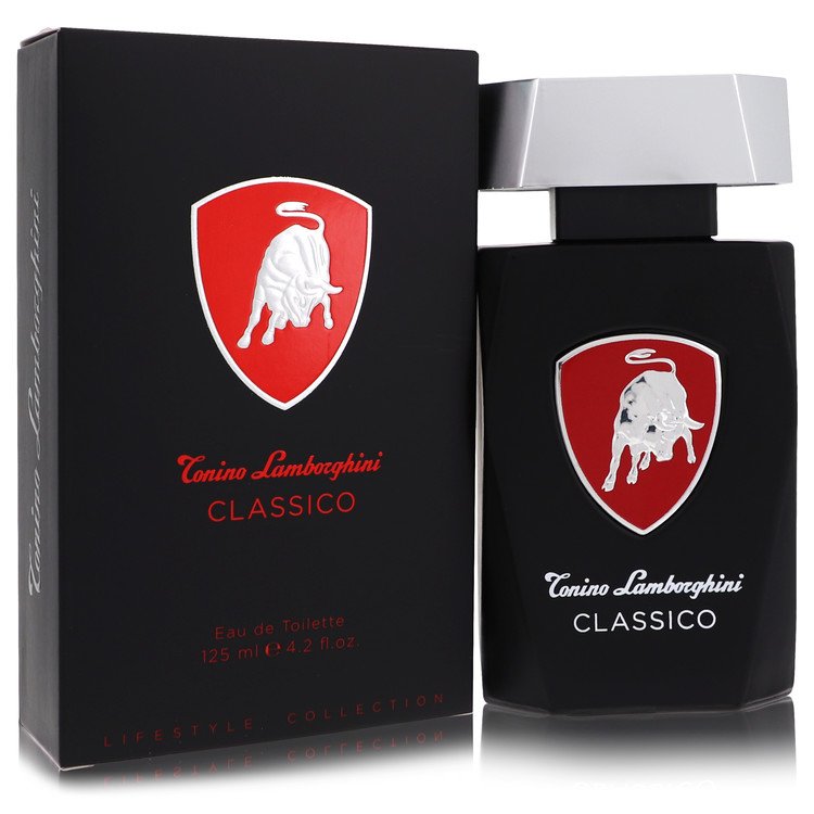Lamborghini Classico Cologne by Tonino Lamborghini Eau De Toilette Spray 4.2 oz for Men - Authentic Fragrance - Discount Men Perfume or Cologne Fragrance