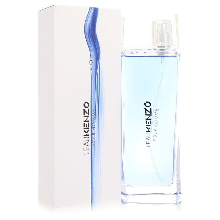 L'eau Kenzo Cologne by Kenzo Eau De Toilette Spray 3.3 oz for Men - Authentic Fragrance - Discount Men Perfume or Cologne Fragrance
