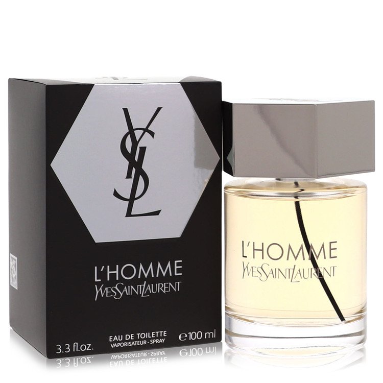 Yves Saint Laurent Ysl L Homme Eau De Toilette Spray 3.3 Oz Cologne