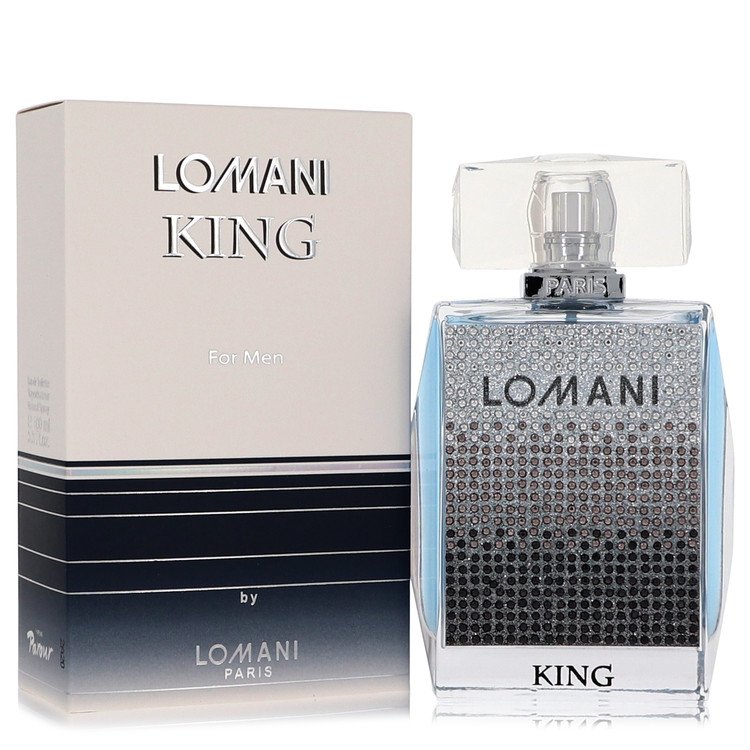 King By by Lomani 3.3 oz oz Eau De Toilette Spray for Men - Perfumes4All