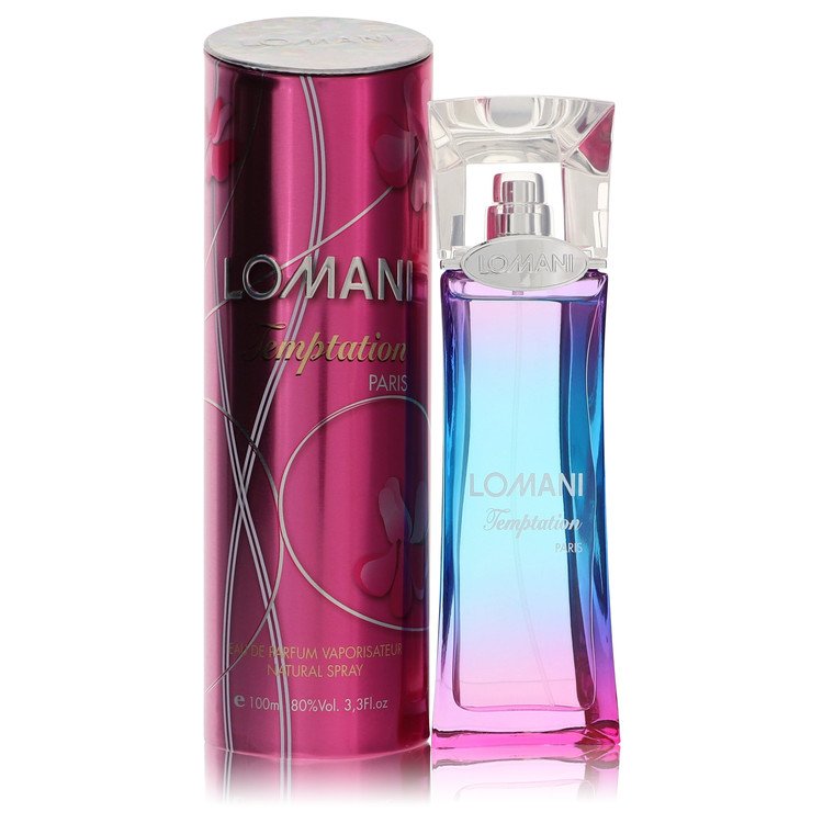 Lomani Temptation Perfume by Lomani Eau De Parfum Spray 3.4 oz for Women - Authentic Fragrance - Discount Women Perfume or Cologne Fragrance