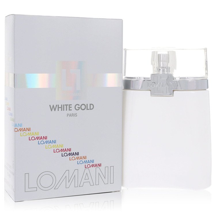 White Gold By by Lomani 3.4 oz oz Eau De Toilette Spray for Men - Perfumes4All
