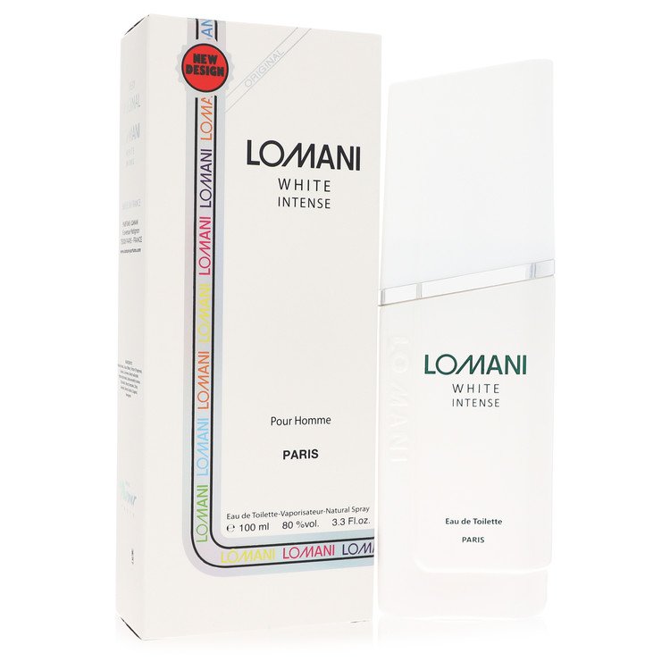 Lomani White Intense Cologne by Lomani Eau De Toilette Spray 3.3 oz for Men - Authentic Fragrance - Discount Men Perfume or Cologne Fragrance