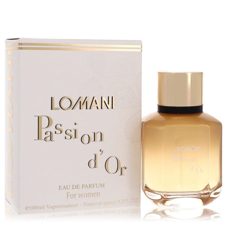 Lomani Passion D'or Perfume by Lomani Eau De Parfum Spray 3.3 oz for Women - Authentic Fragrance - Discount Women Perfume or Cologne Fragrance