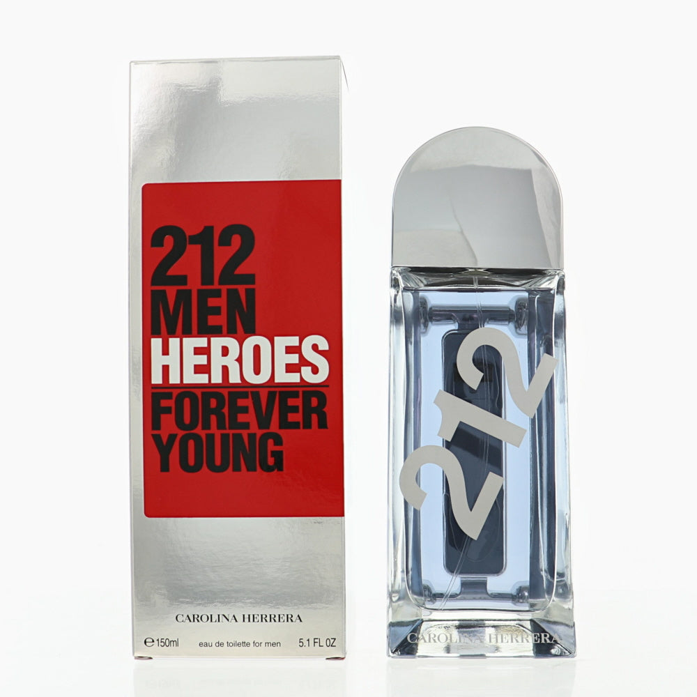 212 Heroes by Carolina Herrera 5.1 oz Eau De Toilette Spray for Men - Perfumes4All