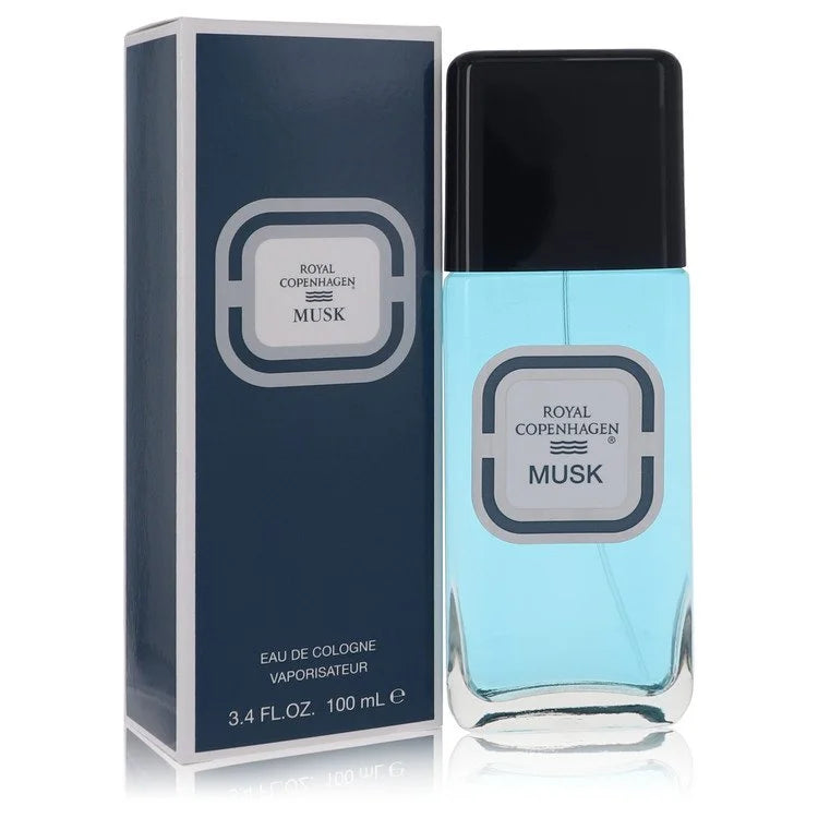 Musk by Royal Copenhagen 3.4 oz Eau De Cologne Spray for Men - Perfumes4All